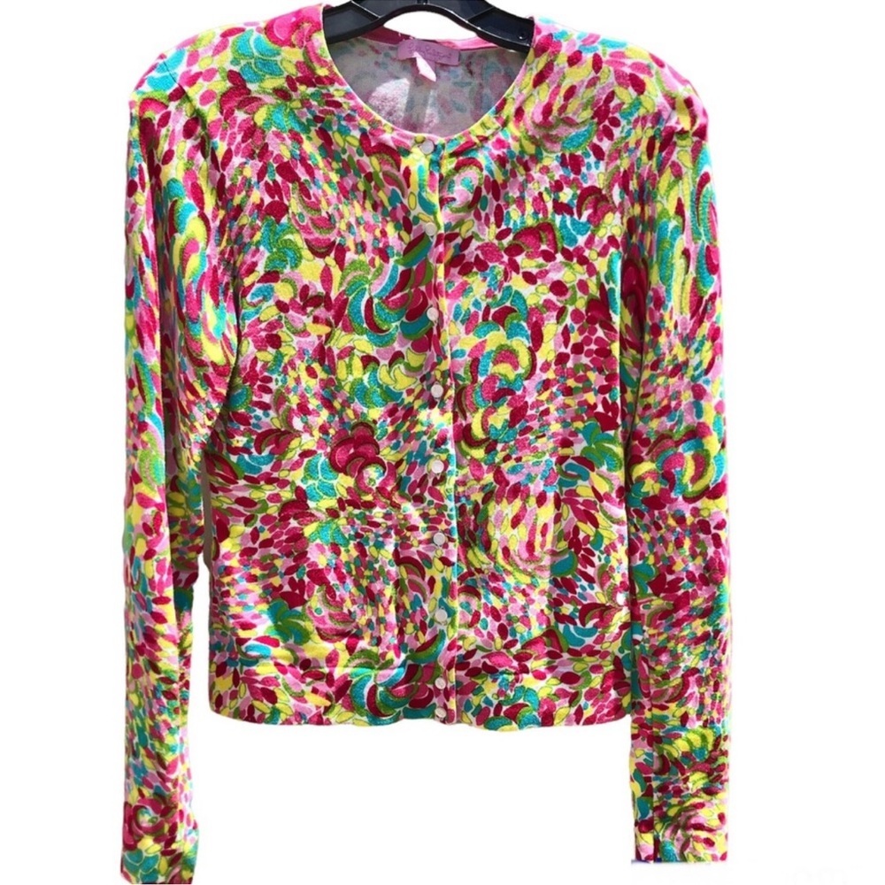 Lilly‎ Pulitzer button up cardigan NEVER BEEN WORN